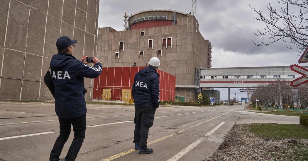 The I.A.E.A. takes its case for securing the Zaporizhzhia nuclear plant to the U.N. Security Council.