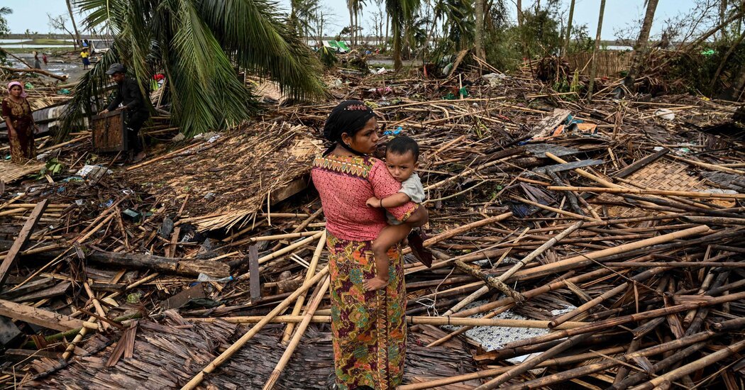 Cyclone Aid Stalled in Myanmar: ‘I Just Hope We Get Help Before We Die.’