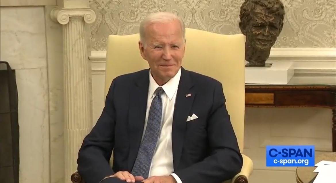 Joe Biden Smirks, Refuses to Answer Questions After His Justice Department Arrests Trump (VIDEO) | The Gateway Pundit | by Cristina Laila | 42