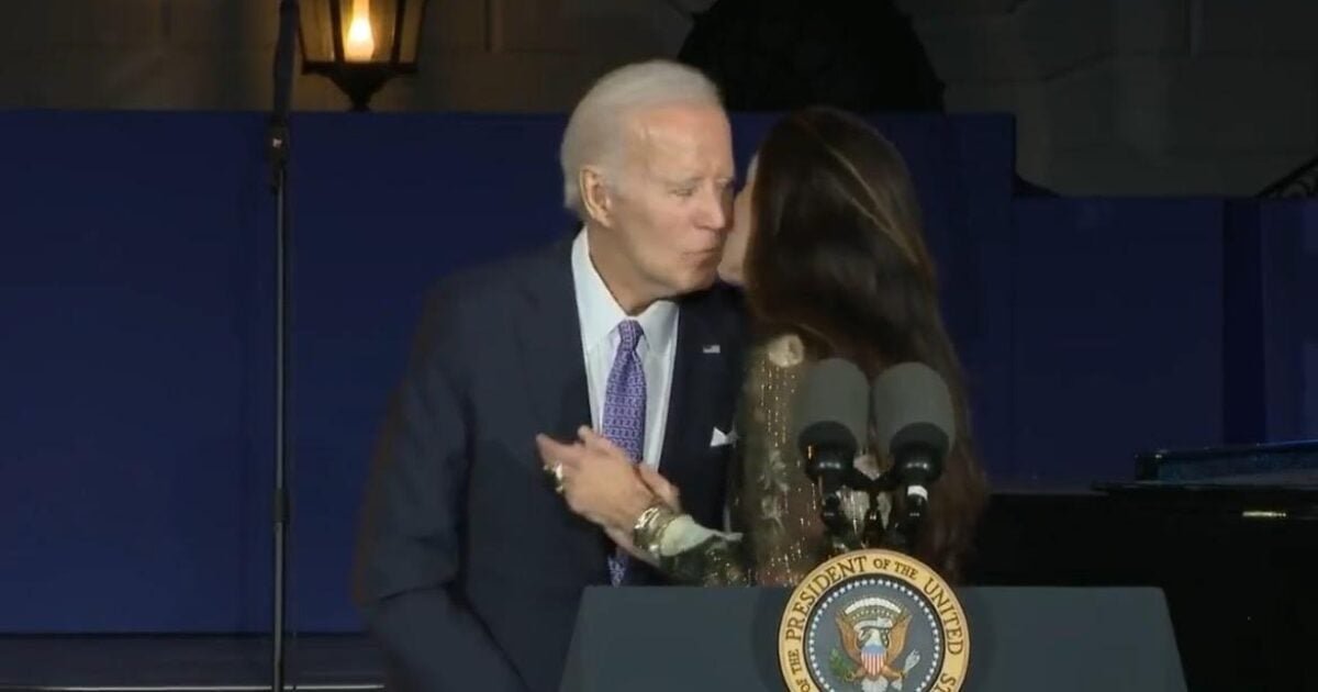 Biden Shares Creepy Kiss with Daughter He Took 'Inappropriate Showers' With at White House Juneteenth Concert (VIDEO) | The Gateway Pundit | by Cristina Laila | 42