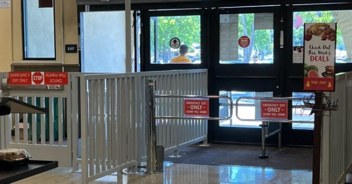 San Francisco Grocery Stores Installing Metal Emergency Gates to Stop Rampant Shoplifting | The Gateway Pundit | by Cassandra MacDonald | 70