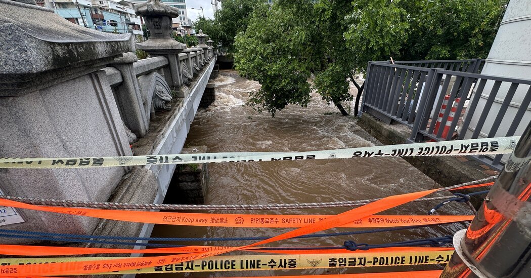 One Dead in South Korea as Monsoon Season Arrives