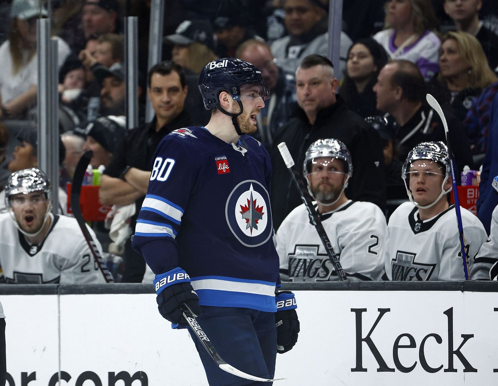 Winnipeg Jets v Los Angeles Kings