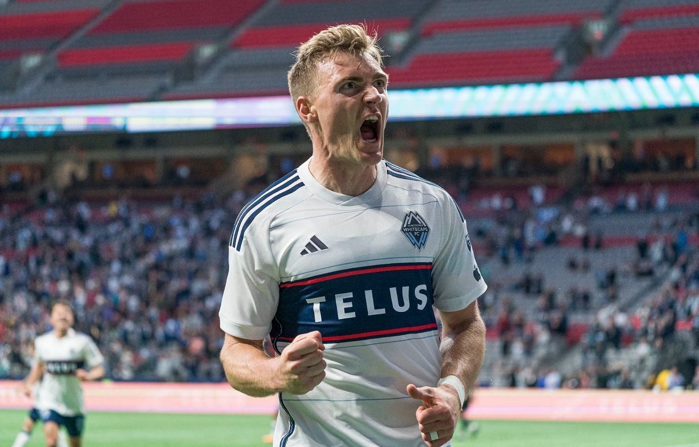 Julian Gressel of Vancouver Whitecaps (cred: The Globe and Mail)