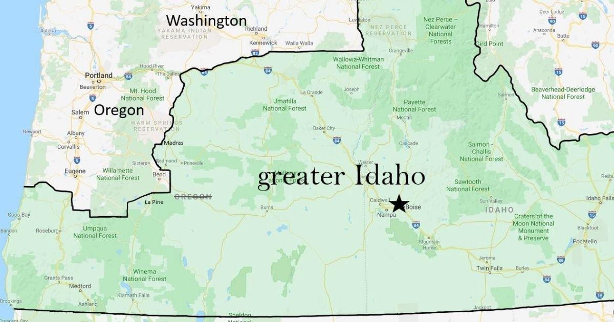 'Greater Idaho' Movement to Make Rural Oregon Counties Part of Idaho is Gaining Traction and Votes | The Gateway Pundit | by Mike LaChance