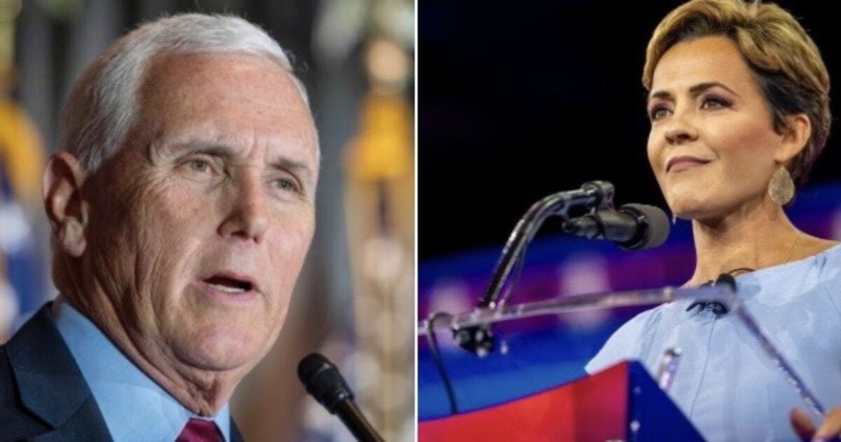 JUST-IN: Mike Pence Ducks Out Georgia GOP Convention Last Minute - Kari Lake to Replace Him as Keynote Speaker With President Trump | The Gateway Pundit | by Jordan Conradson