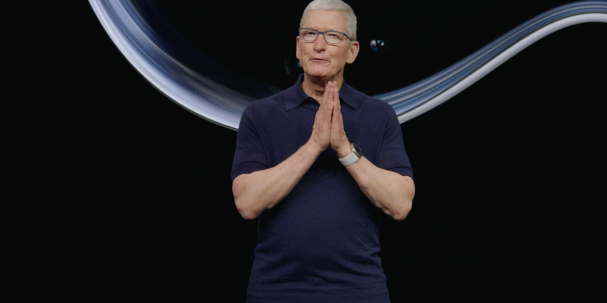 Apple just revealed its biggest new product category in years and its stock price dropped