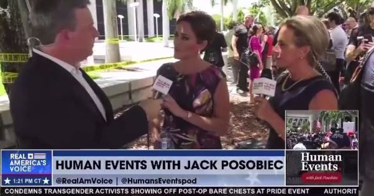 'This Is Election Interference Like We've Never Seen It Before" - VIDEO: Kari Lake Joins RAV Hosts Ed Henry and Karyn Turk Outside Courthouse in Miami | The Gateway Pundit | by Jim Hoft | 2