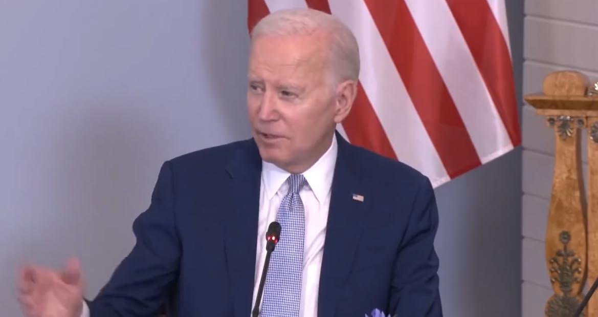 Biden to Lithuanian President: "It Didn't Take Us Long to Get Thousands of Troops Here When Russia Invaded the Second Time" (VIDEO) | The Gateway Pundit | by Cristina Laila | 42