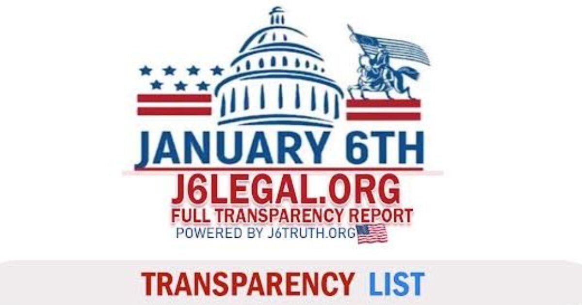 January 6 Legal Fund Gives FULL TRANSPARENCY Report to Public - Has Assisted Persecuted Defendants with Over $200,000 in Donations - Please Donate to This Worthy Cause | The Gateway Pundit | by Jim Hoft | 2