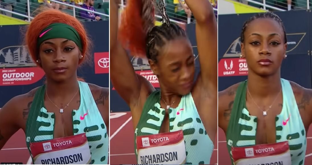 RISING STAR Sha'Carri Richardson Flips Off Her Wig then Wins Her First US Women's 100 Meter Final - VIDEO | The Gateway Pundit | by Jim Hoft | 2