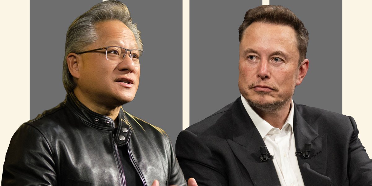 Elon Musk says AI will create a world ‘where no job is needed,’ but Nvidia billionaire Jensen Huang couldn’t disagree more: ‘Humans have a lot of ideas’