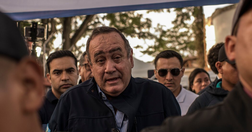 U.S. Moves to Bar Guatemala’s Ex-President From Entry