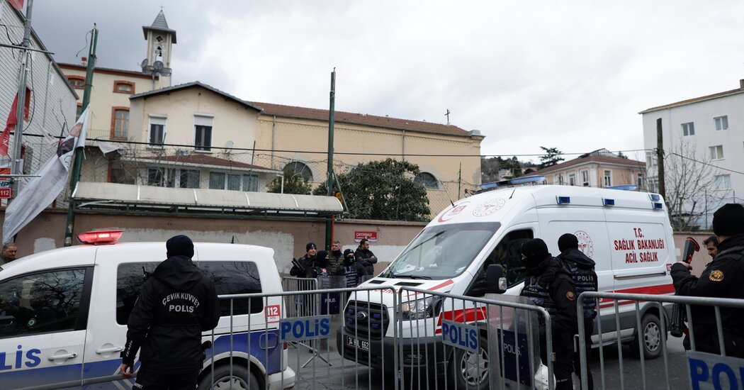 Two Masked Attackers Kill 1 in Shooting at Istanbul Church